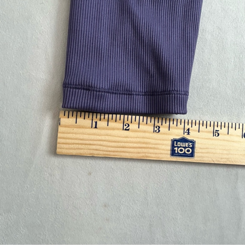 All In Motion Women's Contour Flex Ribbed 7/8 High Rise Leggings XS, Purple New - Picture 11 of 11